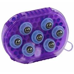 Bürste magnet massage lila
