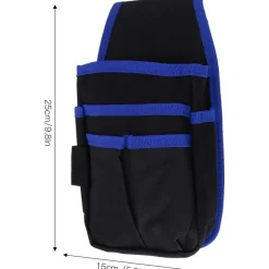 Buachois Werkzeugtasche mit Gürtel, 25x15 cm, 600D Oxford Stoff, wasserdicht