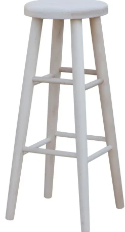 Buchenholz Barstuhl Hocker Neu 82CM Hoch Esszimmer Barstuhl