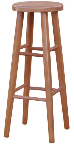 Buchenholz Barstuhl Hocker Neu 82CM Hoch Esszimmer Barstuhl
