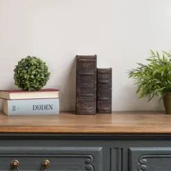 Buchhüllen Set Vintage - 2-teiliges Geheimversteck mit nostalgischem Kunstmotiv - Dek