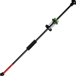 Buchner Aluminium Blasrohr-Set Zweitleilig schwarz Länge 105 cm