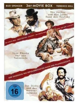Bud Spencer - Terence Hill - 3er-MOVIE-BOX - Vier Fäuste...3 DVD's NEU/ OVP