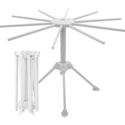 Bugucat Nudeltrockner Pastatrockner Nudelständer 10 Sprossen 2kg Tassen