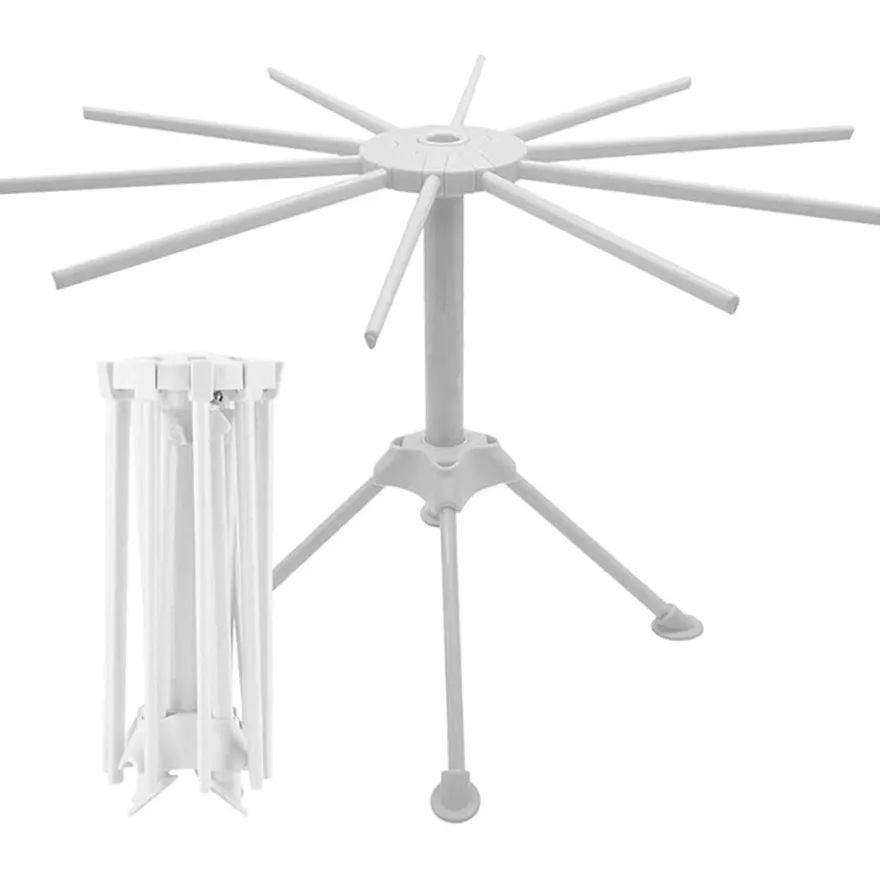Bugucat Nudeltrockner Pastatrockner Nudelständer 10 Sprossen 2kg Tassen