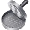 Burgerpresse Edelstahl Lebensmittelqualität 11.5 cm Antihaft mit ABS-Griff