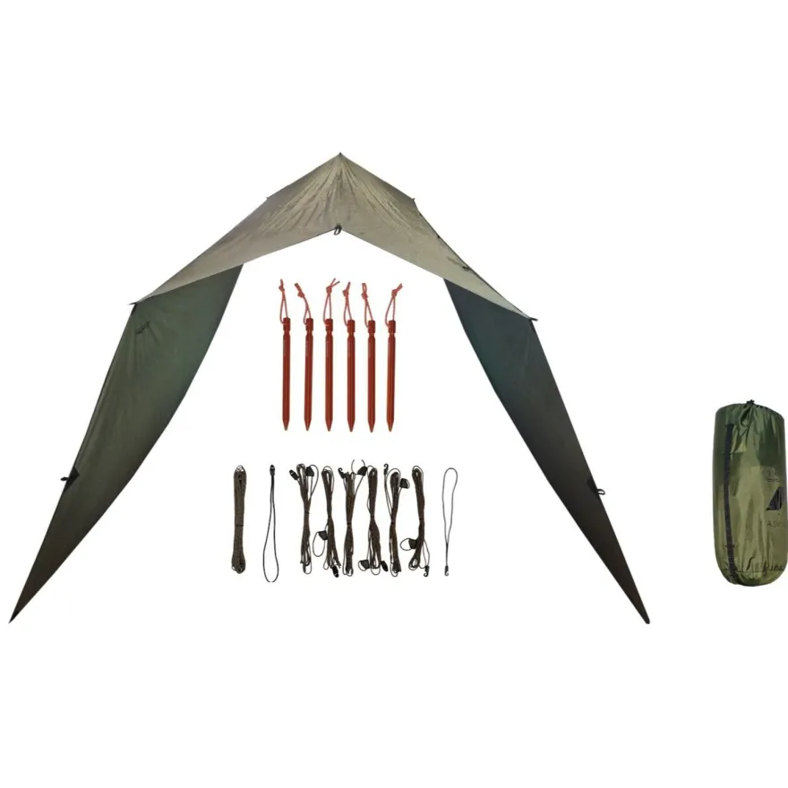 Bushmen EASY Tarp 4×4 / green Zubehör
