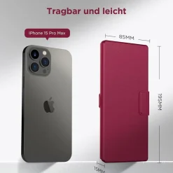 CACOE Mini Bluetooth Tastatur mit Ständer, Ultraflache Tragbare Faltbare QWERTZ