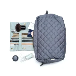 Cam Cam Kulturtasche schwarz Bio-Baumwolle wasserabweisend