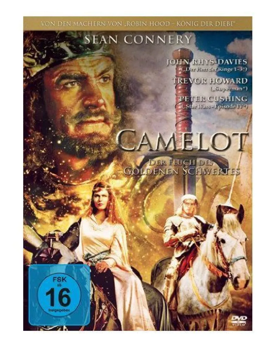 Camelot - Der Fluch des goldenen Schwertes Sean Connery DVD/ NEU/ OVP