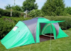 Campingzelt Loksa, 6-Mann Zelt Kuppelzelt Igluzelt Festival-Zelt, 6 Personen