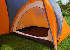 Campingzelt Loksa, 6-Mann Zelt Kuppelzelt Igluzelt Festival-Zelt, 6 Personen
