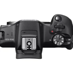 Canon EOS R100 + RF-S 18-45mm F4.5-6.3 IS STM Kit, 24,1 MP, 6000 x 4000 Pixel, CMOS,
