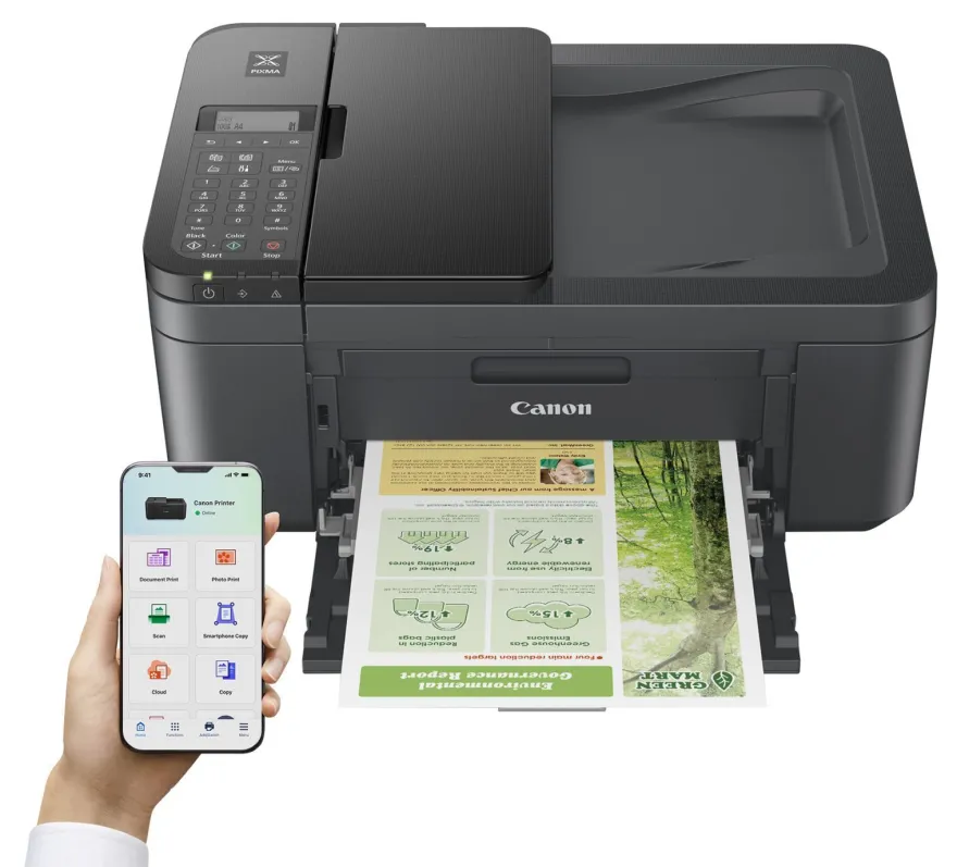 Canon PIXMA TR4755i - Multifunktionsdrucker - Farbe - Tintenstrahl - A4 (210 x ... ->