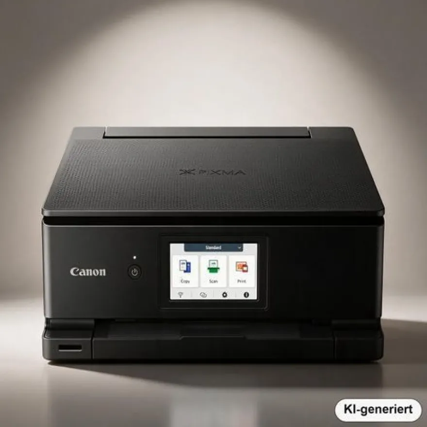 Canon PIXMA TS8750 Multifunktionsdrucker A4 mit 6-Tinten-System, WLAN und Duplex