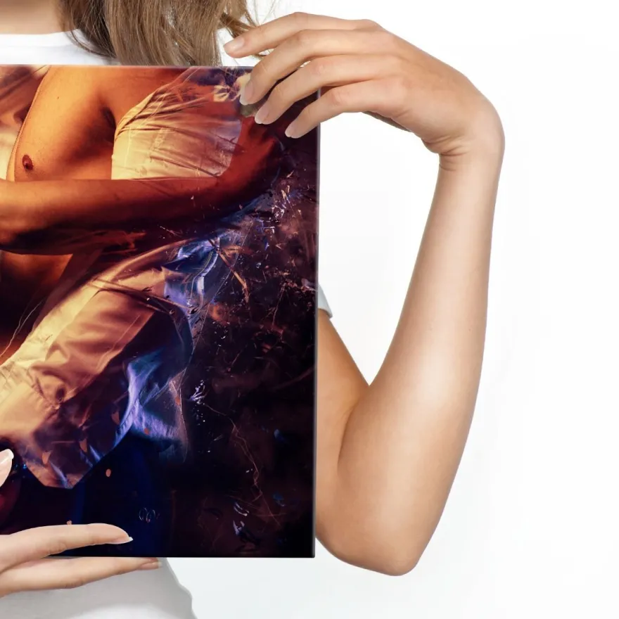 CANVAS Leinwandbild XXL Wandbilder auf Leinwand Sexy Paar EROTIK Akt 1877