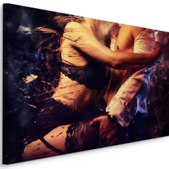 CANVAS Leinwandbild XXL Wandbilder auf Leinwand Sexy Paar EROTIK Akt 1877