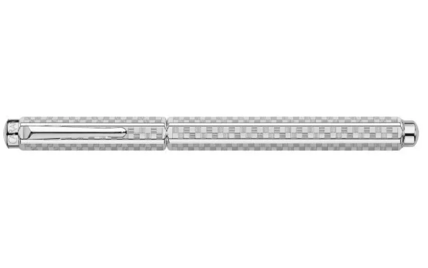 Caran d’Ache Füllfederhalter Ecridor Damier Silbergrau | Sonderedition