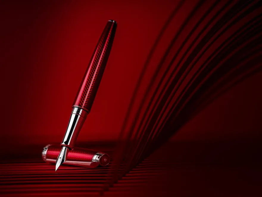 Caran d ' Ache Füllfederhalter Leman Rouge Carmin