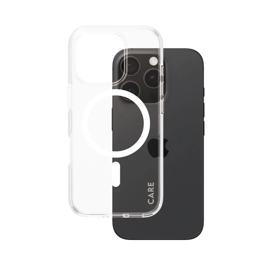 CARE Case Flagship White MagSAFE iPhone 16 Pro