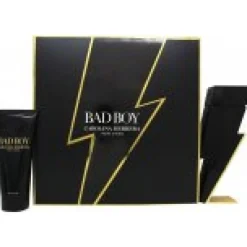 Carolina Herrera Bad Boy Giftset Edt Spray 100ml/Shower Gel 100ml 200ml