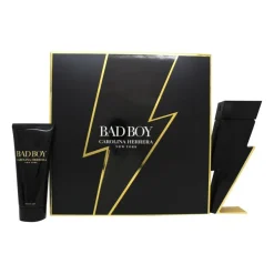 Carolina Herrera Bad Boy Giftset Edt Spray 100ml/Shower Gel 100ml 200ml