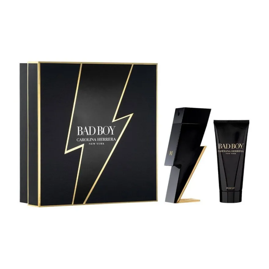 Carolina Herrera Bad Boy Giftset Edt Spray 100ml/Shower Gel 100ml 200ml