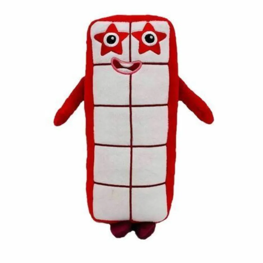 Cartoon Numberblocks Plüschtiere weiches gefülltes Teedy Spielzeug für Kinder
