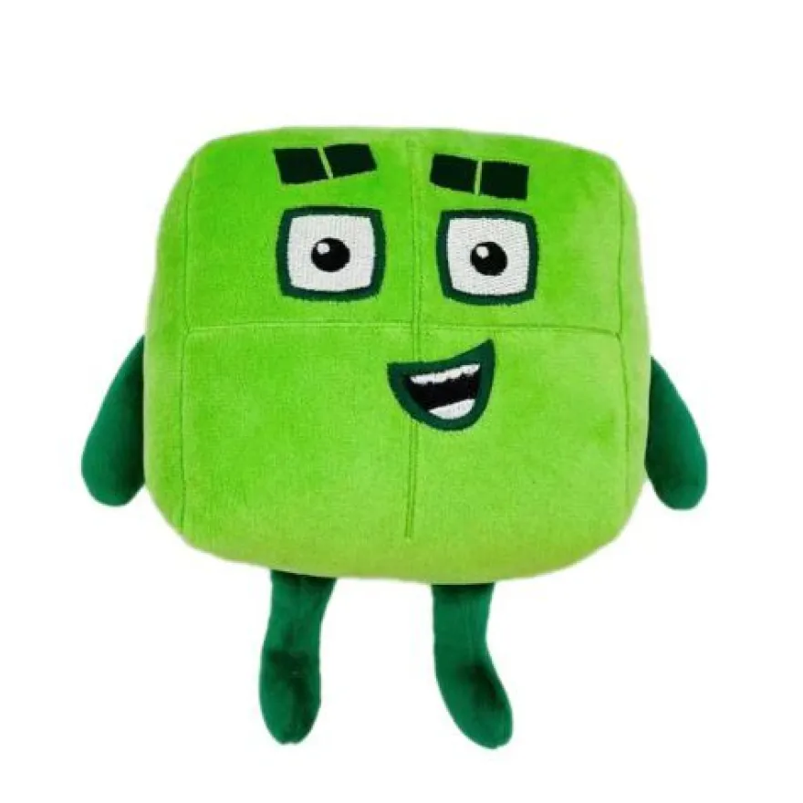 Cartoon Numberblocks Plüschtiere weiches gefülltes Teedy Spielzeug für Kinder