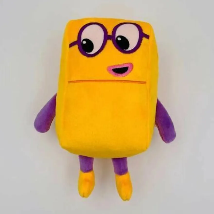 Cartoon Numberblocks Plüschtiere weiches gefülltes Teedy Spielzeug für Kinder