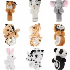 Cartoon Schlagarmband Gefülltes Tierarmband Plüsch Spielzeug Plüschtiere
