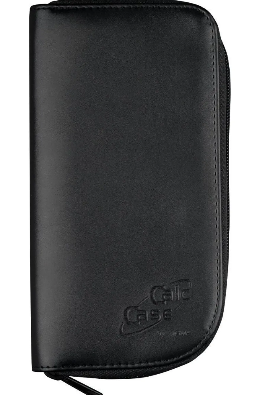 Casio FX-85 DE CW mit schwarzer Tasche und Zirkelset gelb