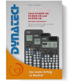Casio FX-87 DE CW m. Jeans-Tasche dunkelblau, irkelset pink, olie, uch, arantie