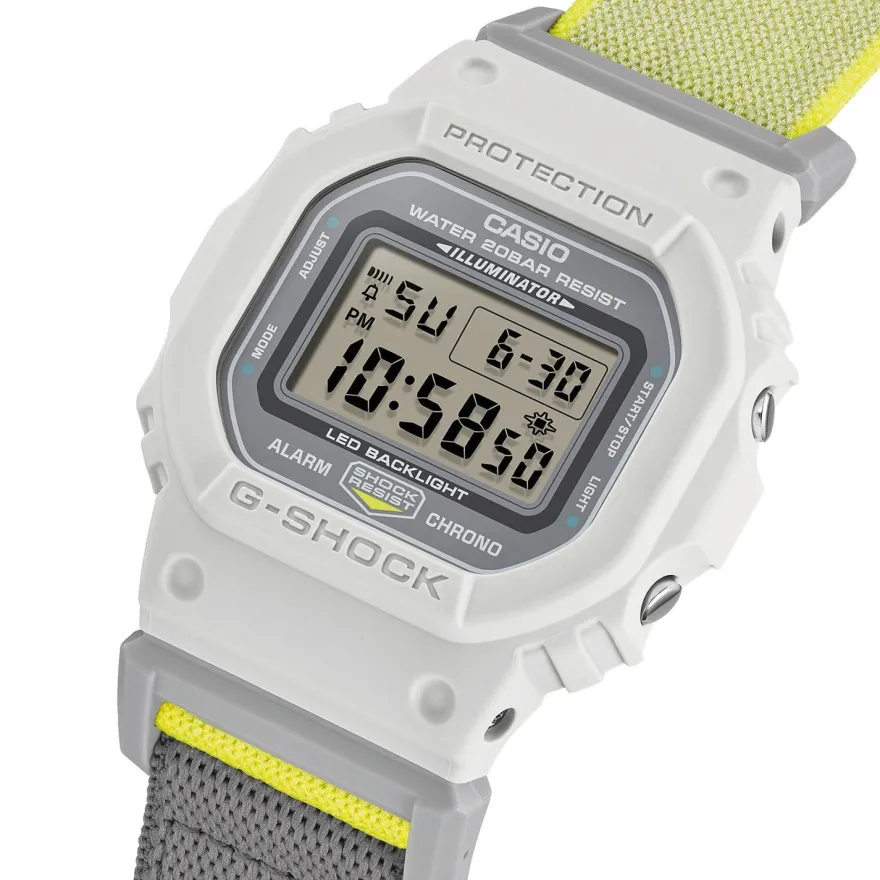 Casio G-Shock Origin Digitaluhr Grau/Gelb DW-5600MNC-7A8ER