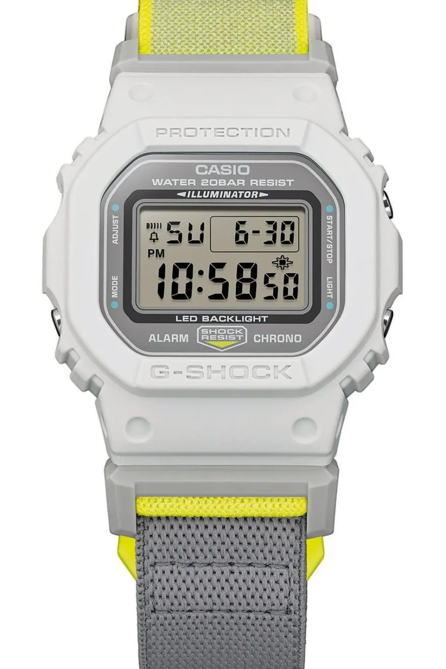 Casio G-Shock Origin Digitaluhr Grau/Gelb DW-5600MNC-7A8ER