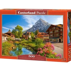 Castorland Puzzle Kandersteg, Schweiz 500 Teile
