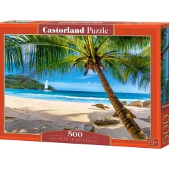 Castorland Puzzle Urlaub auf den Seychellen 500 Teile