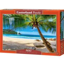 Castorland Puzzle Urlaub auf den Seychellen 500 Teile
