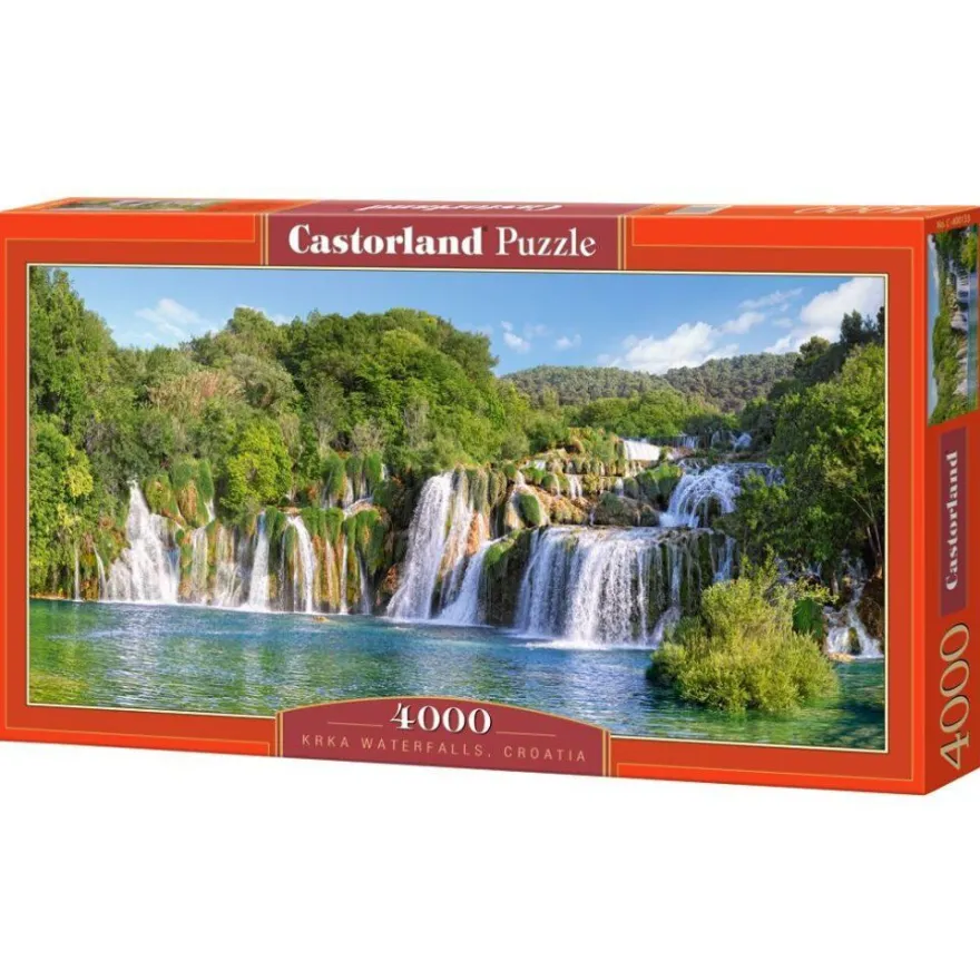 Castorland Puzzle Wasserfälle, Nationalpark Krka 4000 Teile