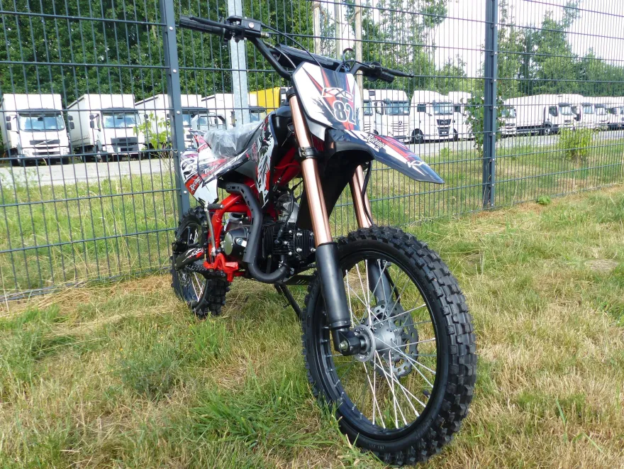 125ccm Dirtbike Cross Bike Pocketbike KXD 609 4 Takt 4 Gang Manuel 17/14