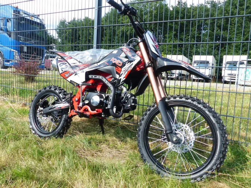125ccm Dirtbike Cross Bike Pocketbike KXD 609 4 Takt 4 Gang Manuel 17/14