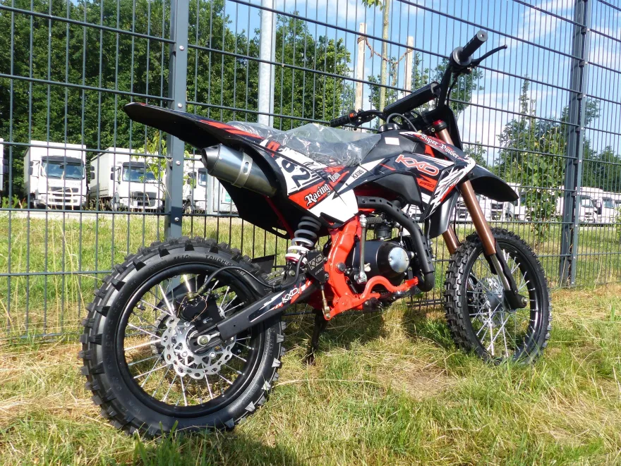 125ccm Dirtbike Cross Bike Pocketbike KXD 609 4 Takt 4 Gang Manuel 17/14