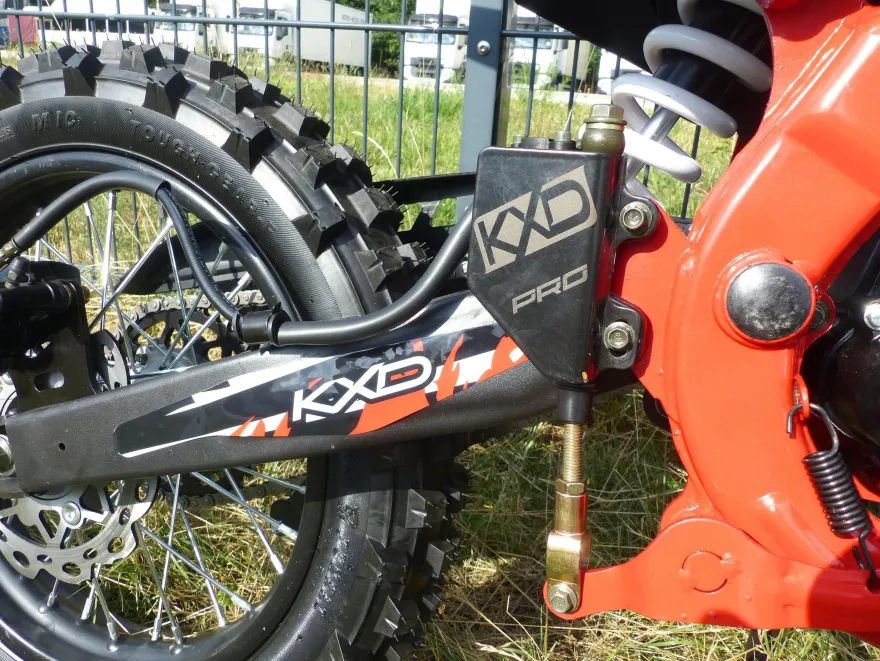 125ccm Dirtbike Cross Bike Pocketbike KXD 609 4 Takt 4 Gang Manuel 17/14
