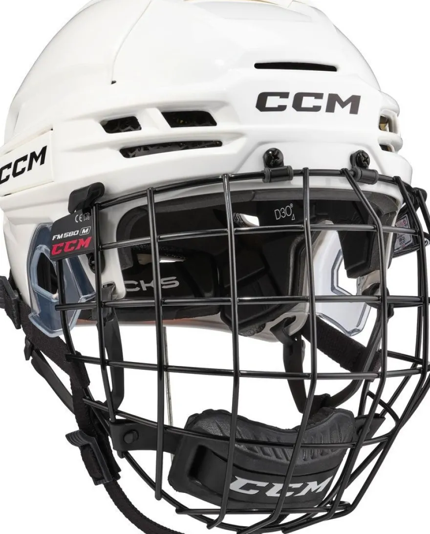 CCM Eishockeyhelm Tacks 720 Combo White enior 1383294