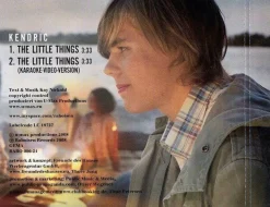 CD-Maxi: Kendric - The Little Things (2008) Raboisen RABO 006-21