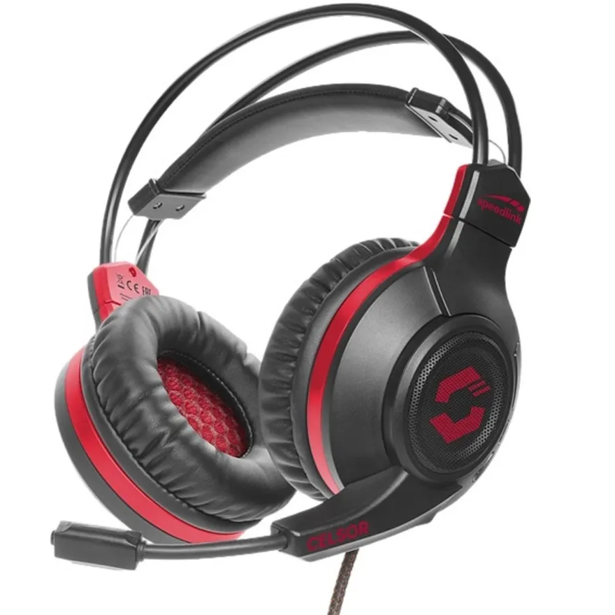 CELSOR Gaming Headset Black
