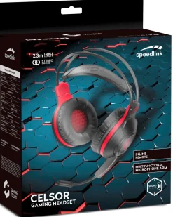 CELSOR Gaming Headset Black
