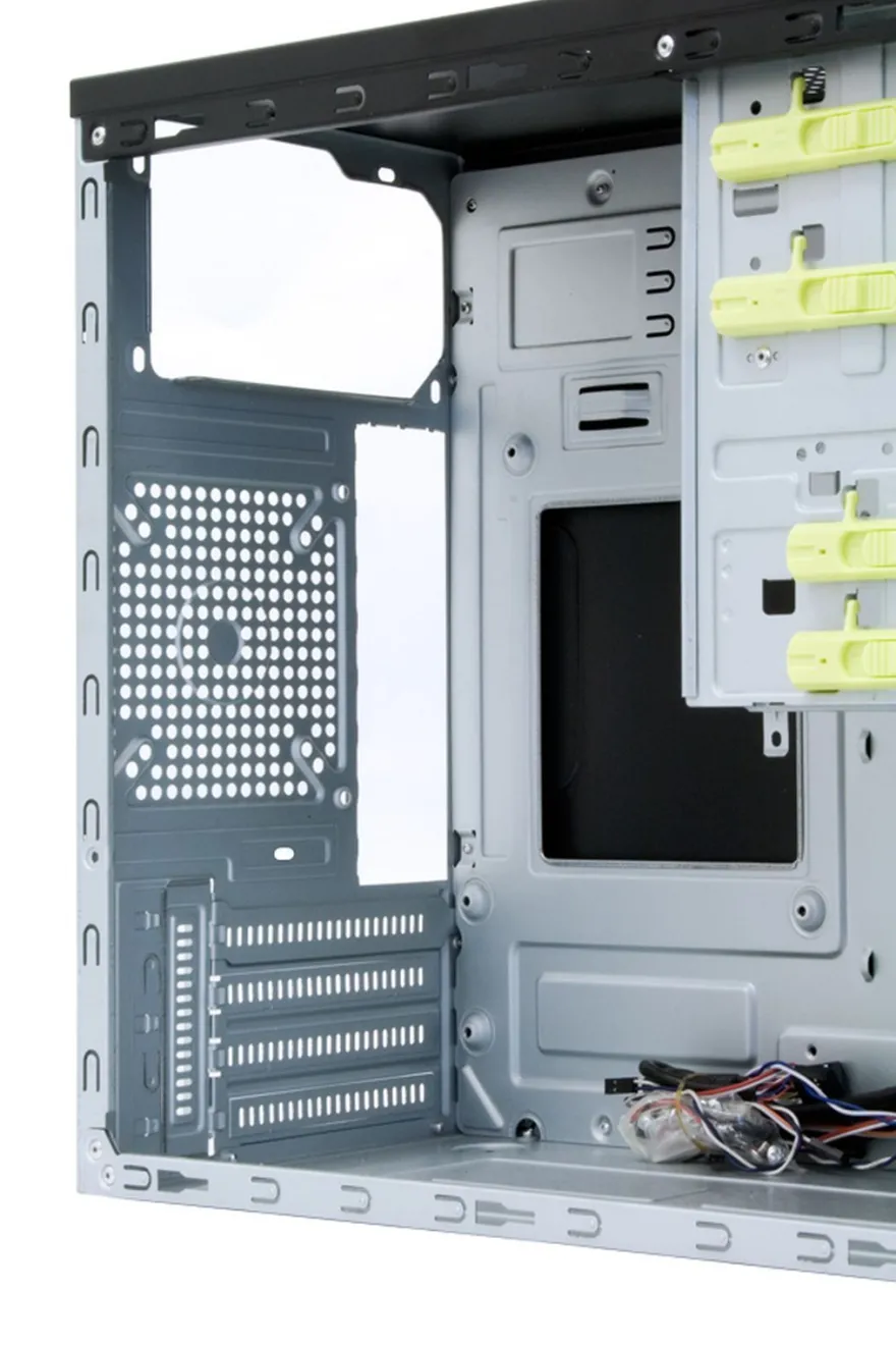 Chieftec HT-01B-OP Computer-Gehäuse Mini Tower Schwarz