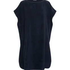 Chiemsee 16618 Surf Cape (dunkelblau, 85x206cm) Strandtuch Poncho Umkleidekabine