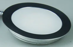 ChiliTec LED Einbauleuchte EBL Slim WW IP67, 9 LEDs, Alu matt, warmweiß, Ø55mm